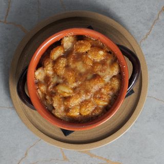 Gnocchetto con crema di melanzane