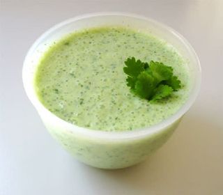 Yoghurt Green Raita