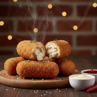 Ración de croquetas de pollo (5 uds.)