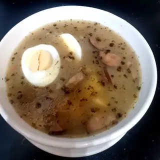 Żurek z jajkiem