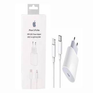 Iphone 20w Ადაპტერი +კაბელი