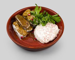 Авторская долма с лососем...