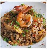 176c. Yakimeshi arroz con gambas
