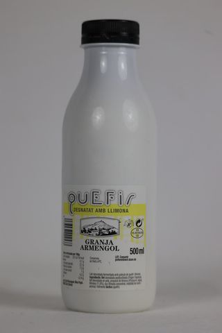 Quefir Desnatat Amb Llimona Granja Armengol 500Ml