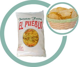bolsa patatas el pueblo