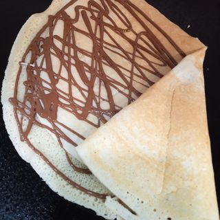 Crepe Con Chocolate Negro
