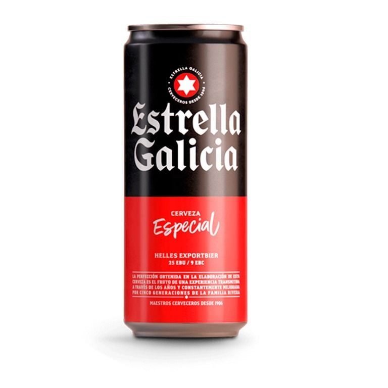 Estrella Galicia, Lata 33cl