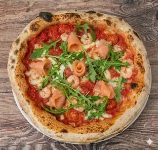 Pizza Salmón