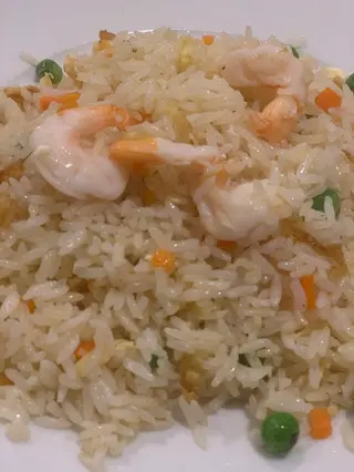 Arroz Frito Con Gambas