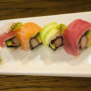 167.Rainbow roll - 4 pezzi