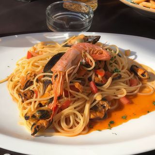 Papardelle gamberetti