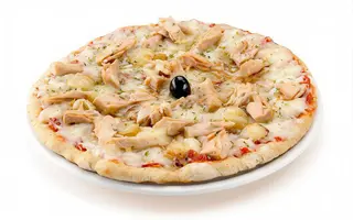 pizza de atún