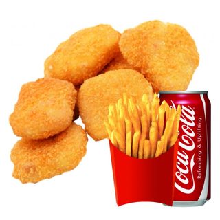 Menú Nuggets De Pollo Empanados