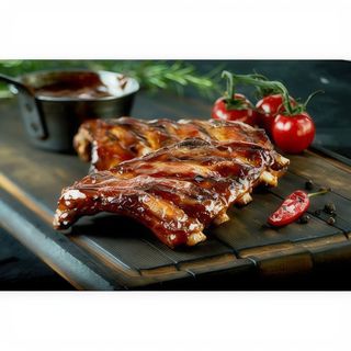 Costillas De Cerdo Asadas