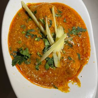 Rogan Josh Langostinos Tigres, King Prawns