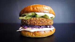 Asian Pulled Pork Burger