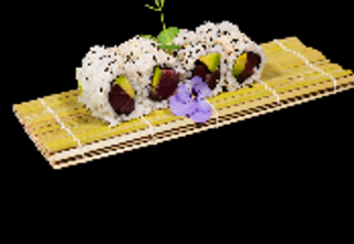 Classic tuna roll uramaki