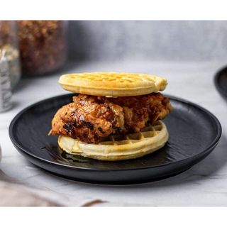 Chicken and Waffle sandwich