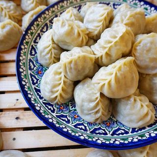 Манты с говядиной