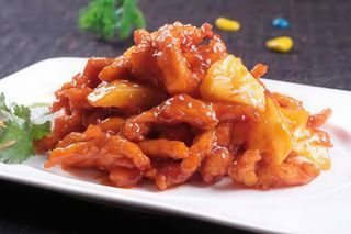 Pollo Frito Xinesa (Rebozado con salsa agridulce)