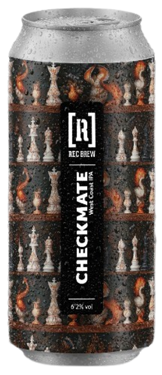 Checkmate Rec Brew Lata 44 cl.