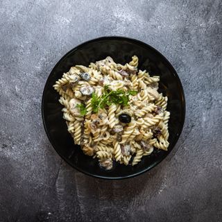 Pasta Con pršuto