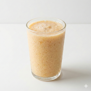 Plátano, manzana y naranja