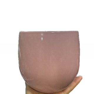 Vaso médio cor de rosa 