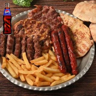 Pub meat mix + 3x Pepsi