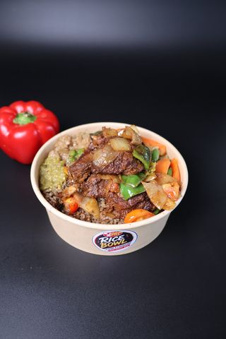 Riz Noire Au Choukouya De Filet De Bœuf