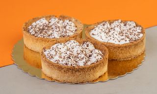 ტარტლეტი კონფიტურით და მერინგით 