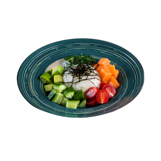 Поке с лососем