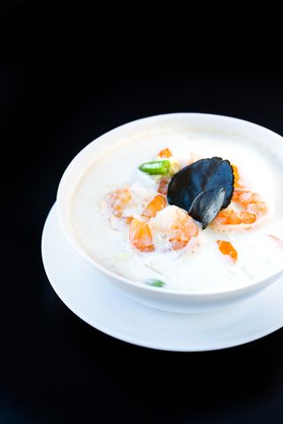 Zupa Thai z krewetkami