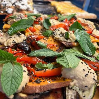 Pizza Vegana - portie