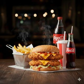 Menú Hamburguesa Zinger