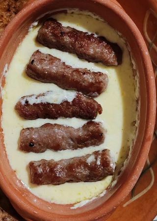 Ćevapi u kajmaku 10 komada