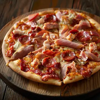 Pizza Quattro Carni Ø30cm