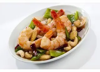 Crevettes Aux Pousses De Bambou