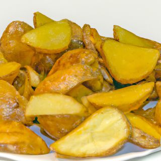 Ración De Patatas Gajo Con Salsa (Grande)