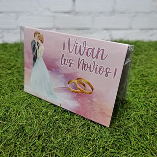 Tarjeta Vivan los novios!