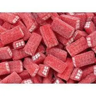 Ladrillos Fresa Pica Rellenos (100 Gr.)