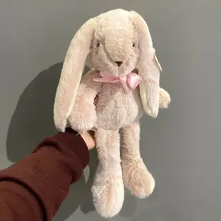 М'яка іграшка рожевий зайчик