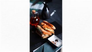 Tost z Polędwiczką z Kurczaka