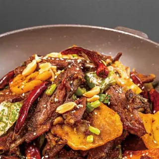 干锅鸭翅 Alitas de pato