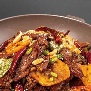 干锅鸭翅 Alitas de pato