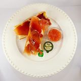 Tostada De Tomate Y Jamón