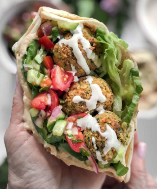 Pita De Falafel (Vegetariano)