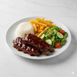Costillas Bbq (Ración)