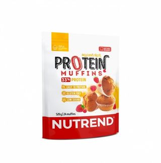 Nutrend Protein Muffins, 520 gr, Vanilla with Raspberries