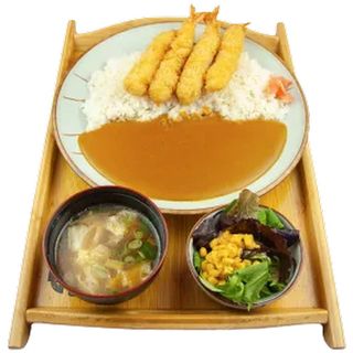 Combo Ebi Fry Curry